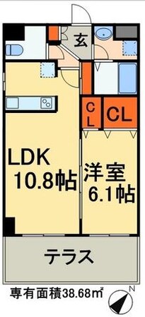 プランドールの物件間取画像